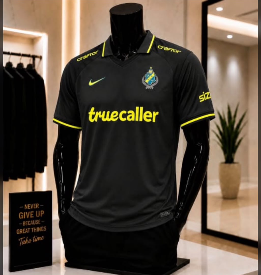 AIK Black Away Jersey