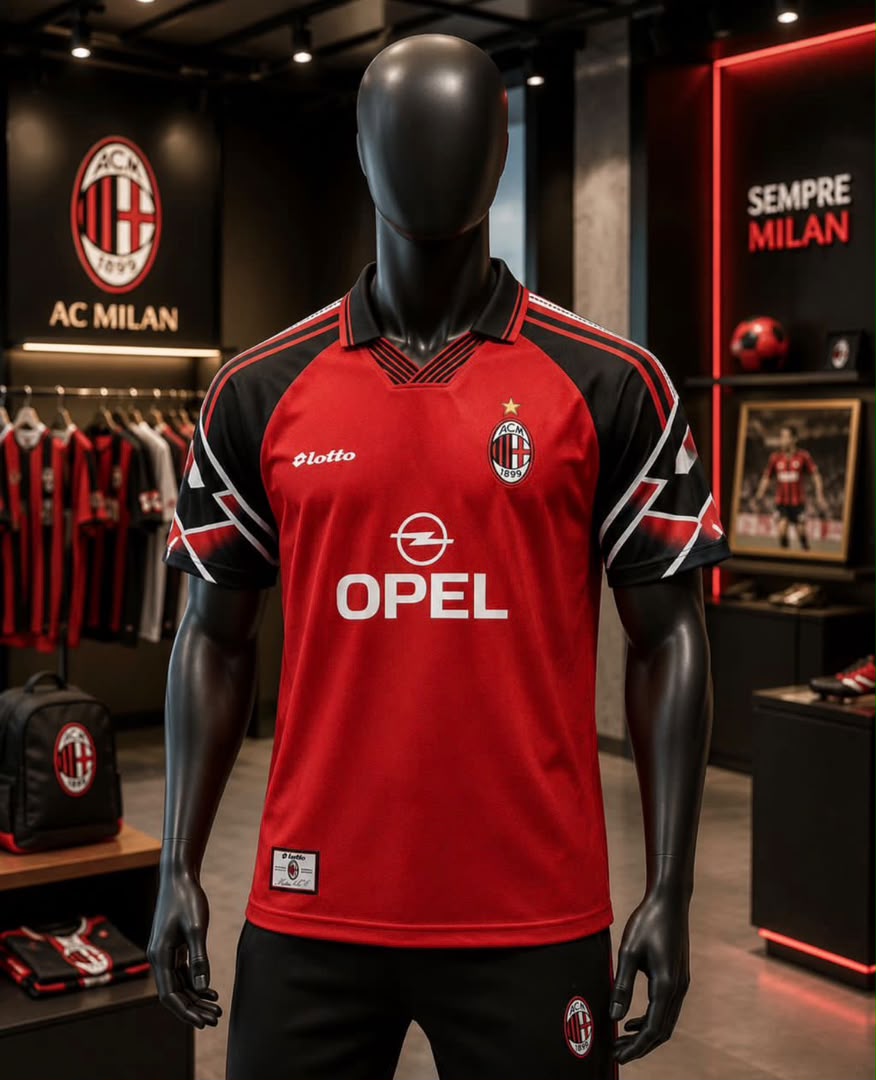 AC Milan 1996–97 Home Jersey