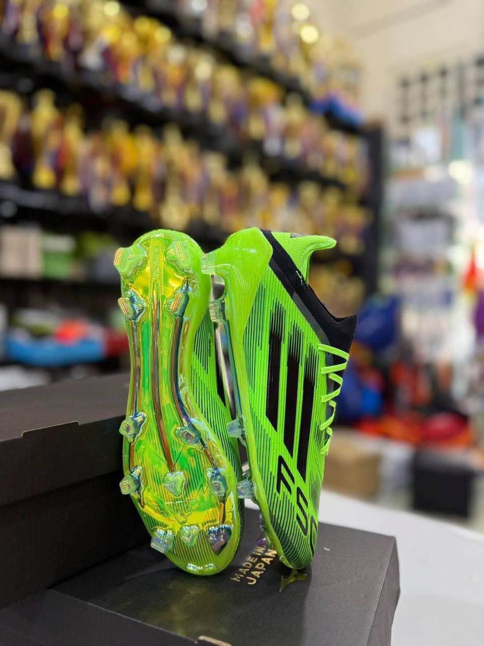 Adidas F50 Elite FG Football Boots – Solar Green